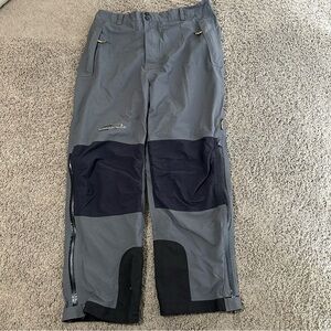 Bass Pro Shops Men's Gray Pants XL GoreTex Rain Waterproof Fishing Pro Qualifier